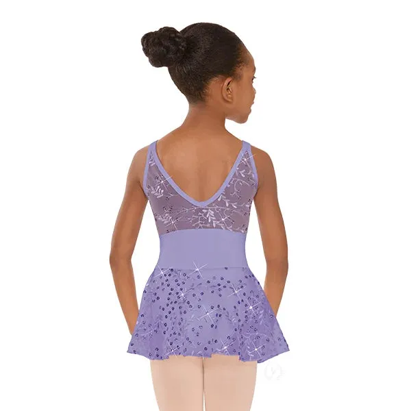 05452 Child Mesh Back Double Strap Leotard