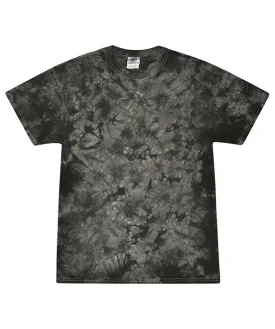 1390 - Tie-Dye Crystal Wash T-Shirt | Black