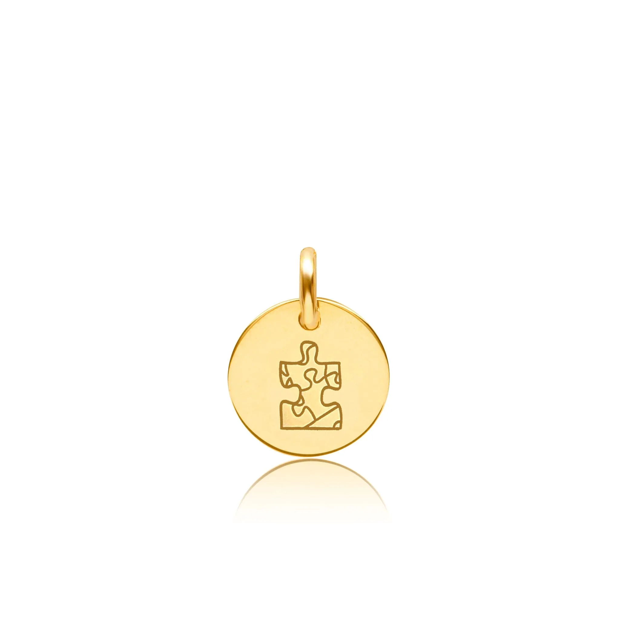 14k Gold Mini Story Charm