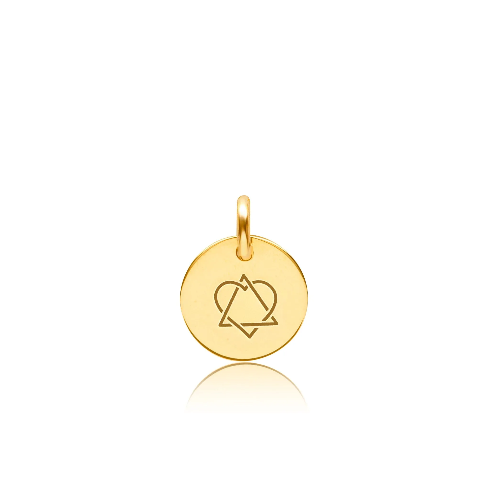 14k Gold Mini Story Charm