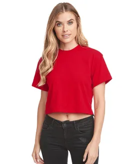 1580NL - Next Level Ladies Ideal Crop T-Shirt | Red