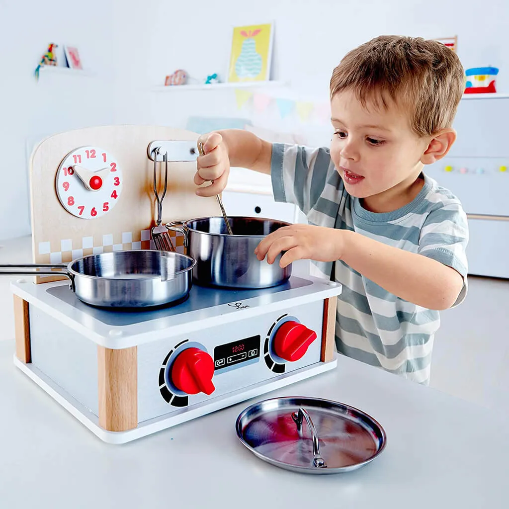 2 in 1 Kitchen and Grill Toy Set