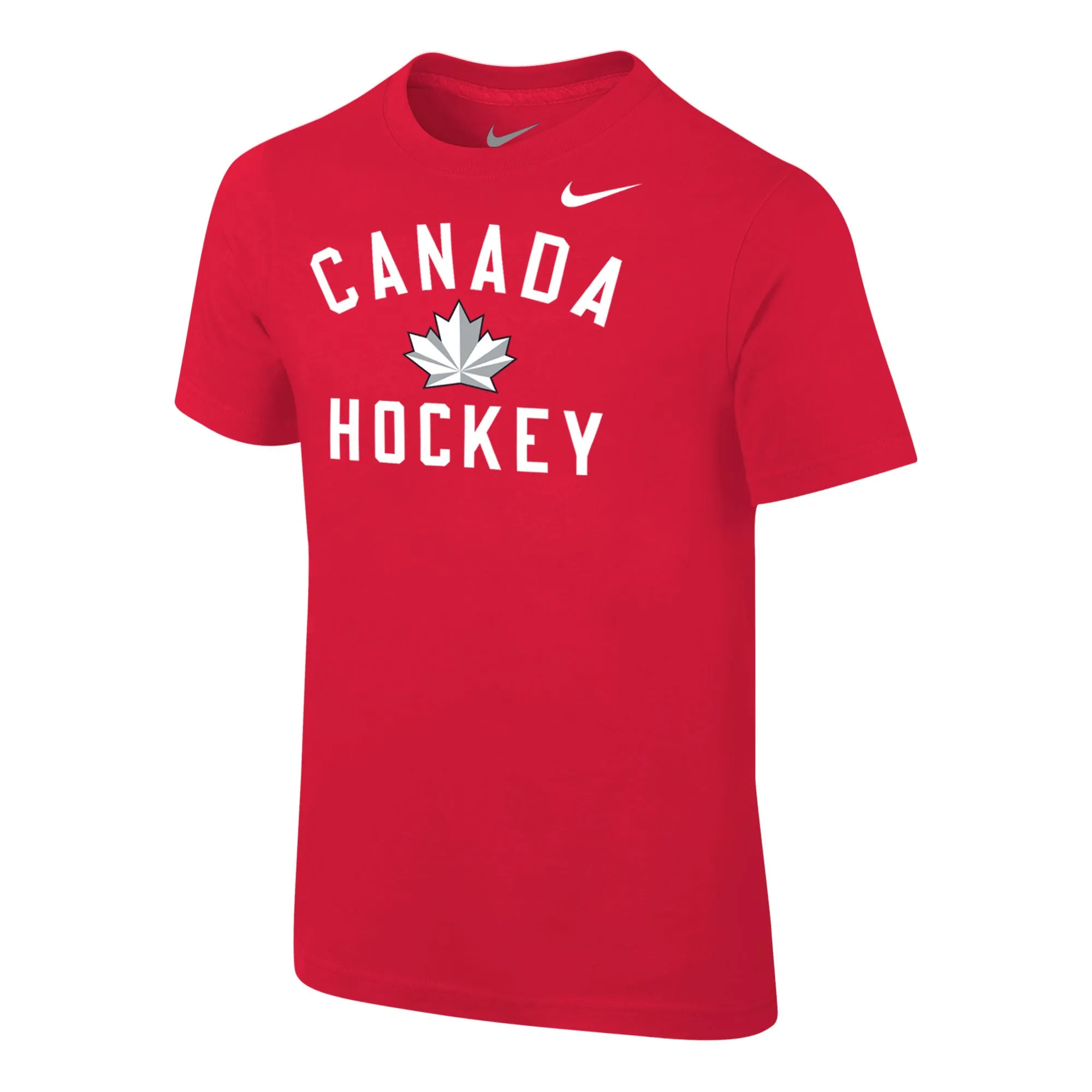 2018 Team Canada Nike Hockey Olympic Red Child T Shirt - Multiple Sizes