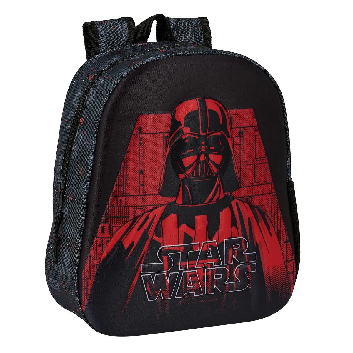 3D Child bag Star Wars Black 27 x 33 x 10 cm