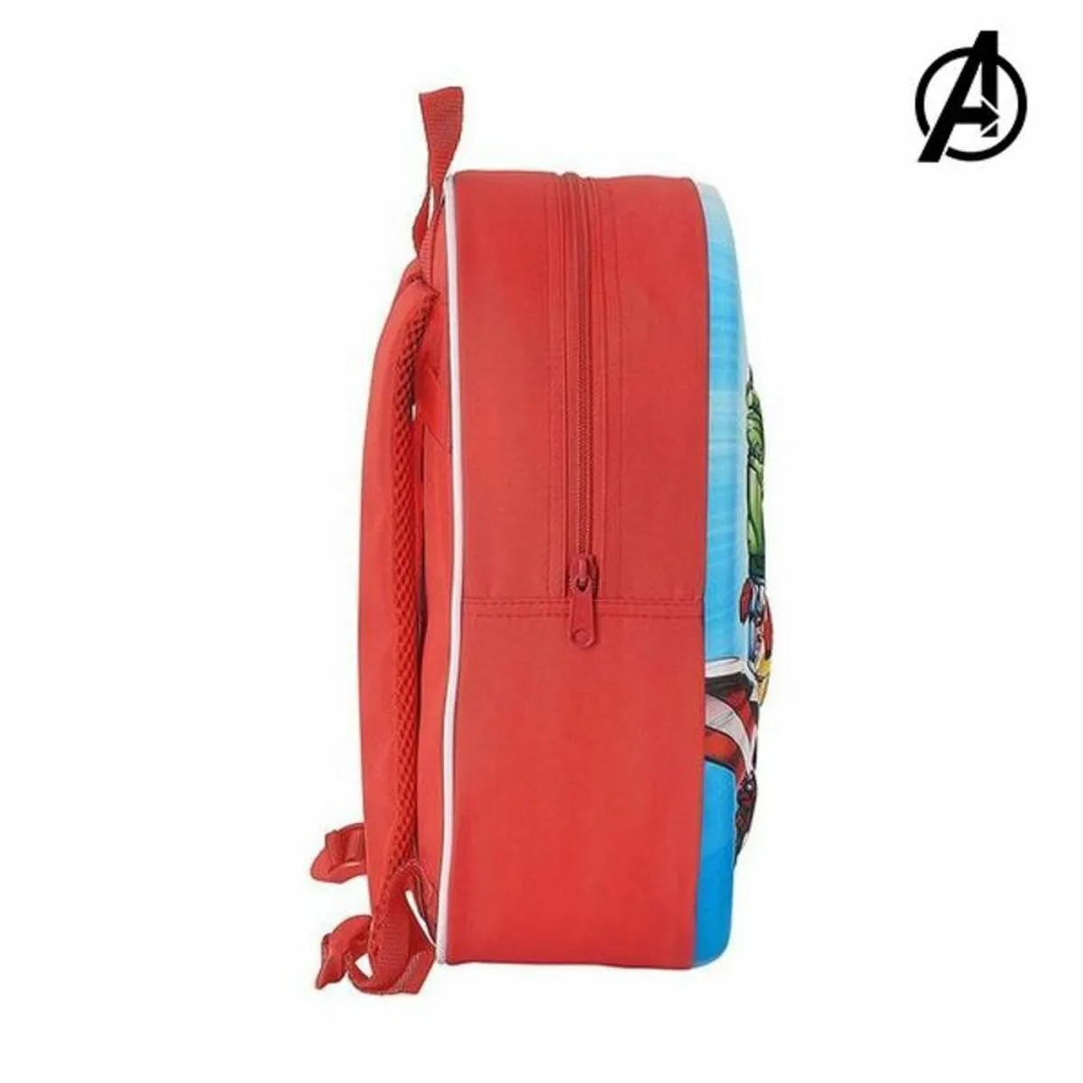 3D Child bag The Avengers Red