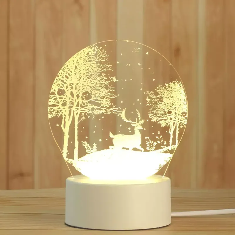 3D Night Light Usb