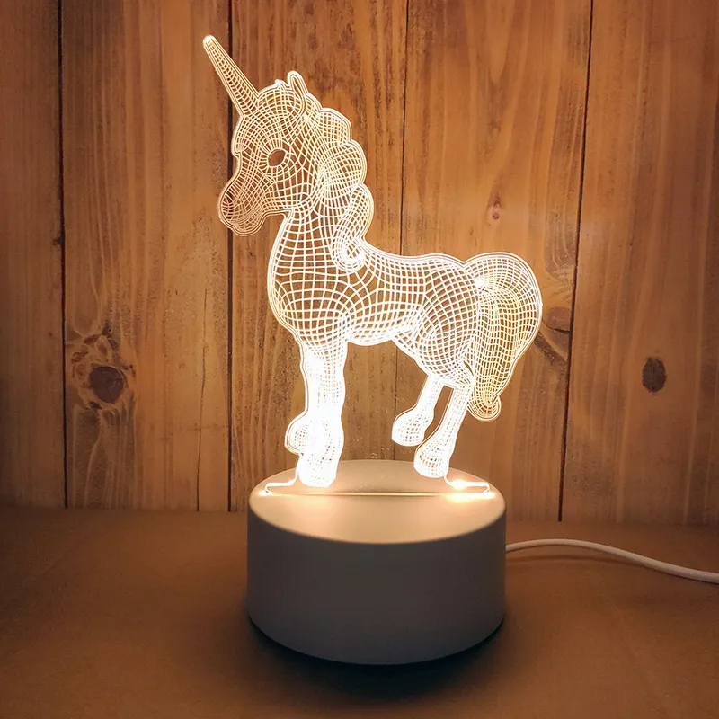 3D Night Light Usb