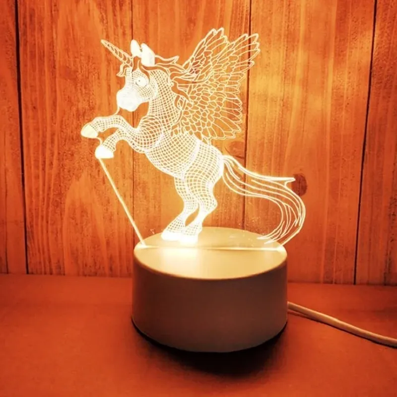 3D Night Light Usb