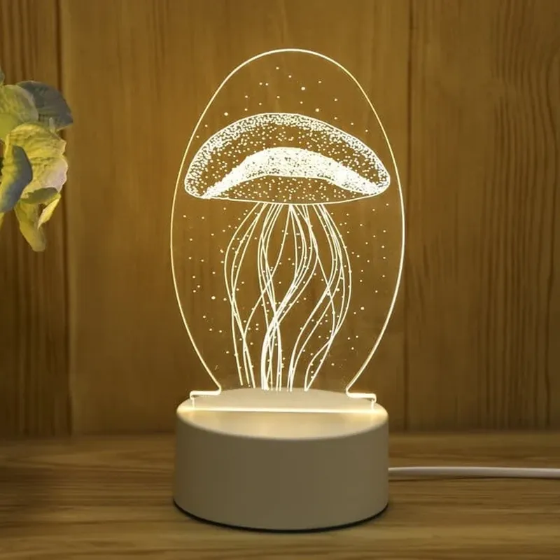 3D Night Light Usb