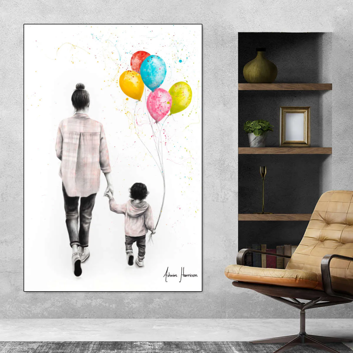 A Beautiful Day Together Wall Art