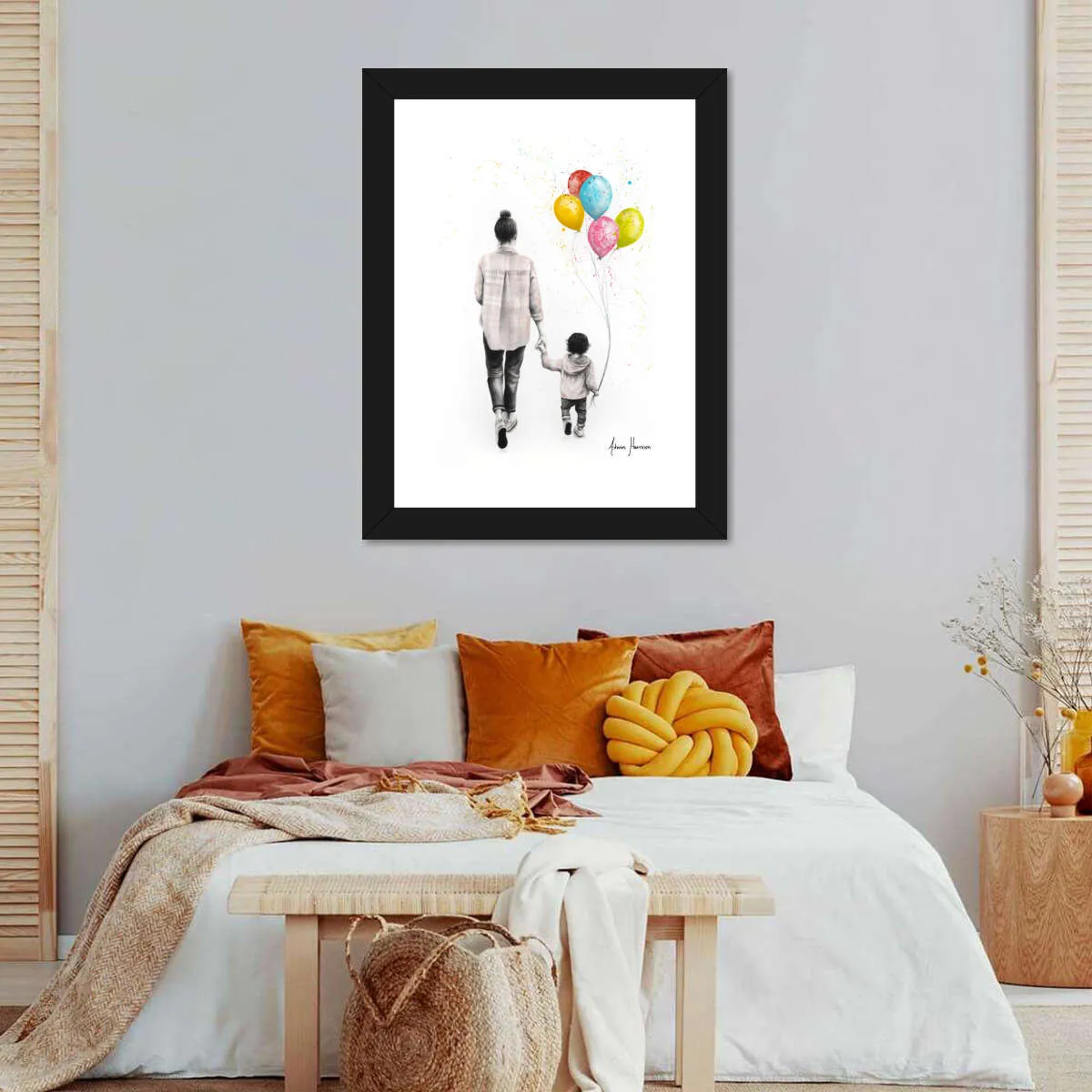 A Beautiful Day Together Wall Art