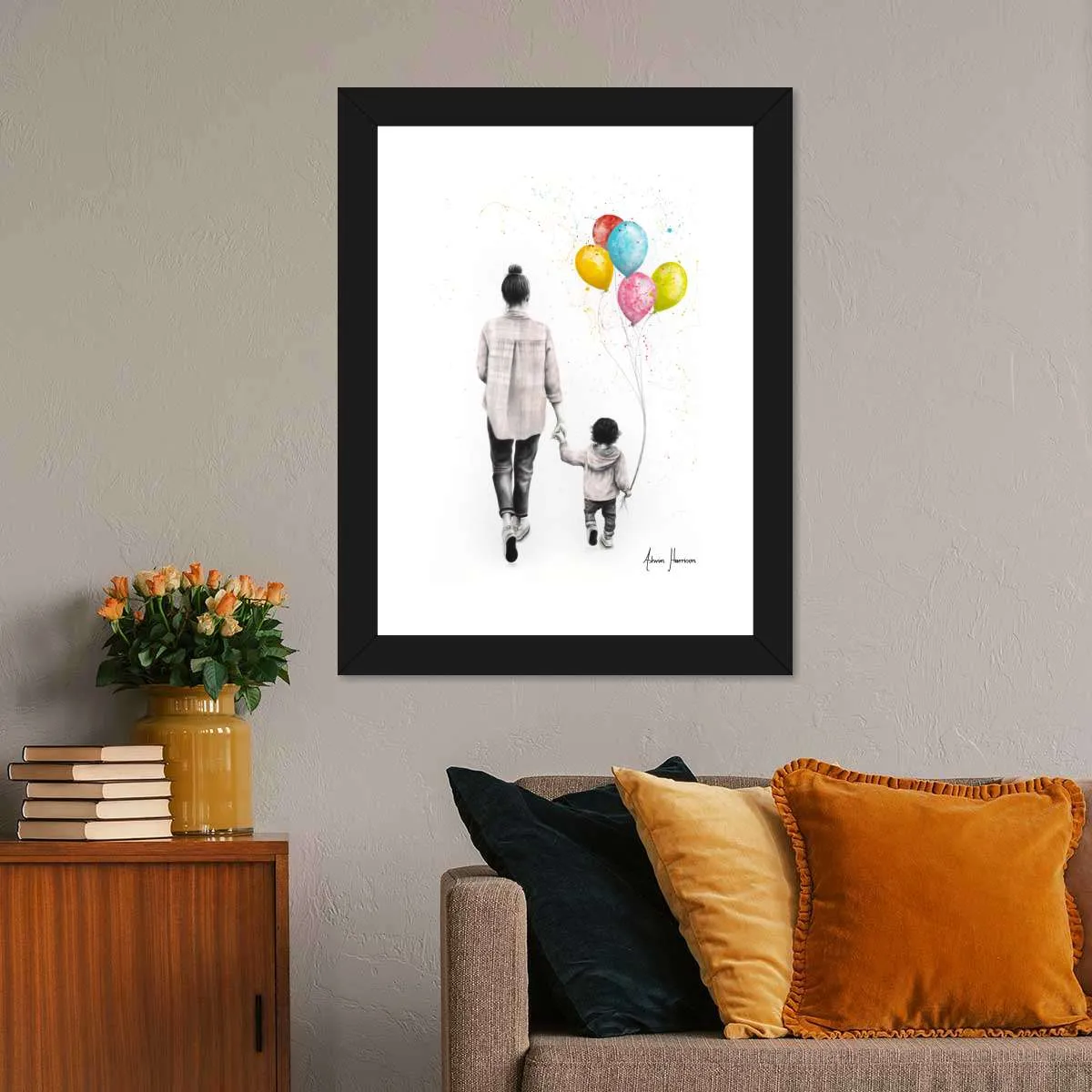 A Beautiful Day Together Wall Art