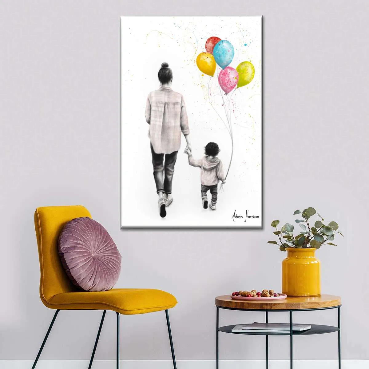 A Beautiful Day Together Wall Art