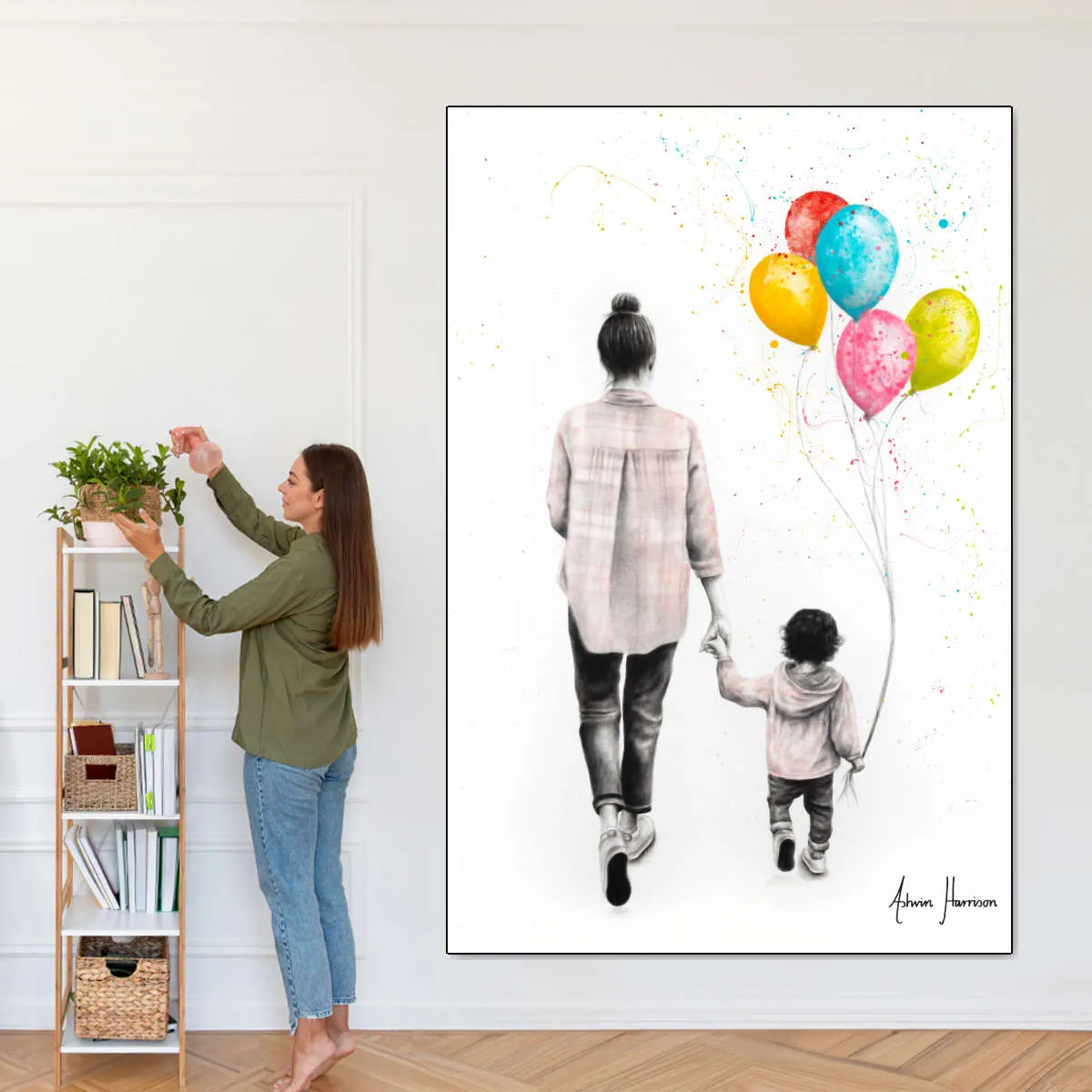 A Beautiful Day Together Wall Art