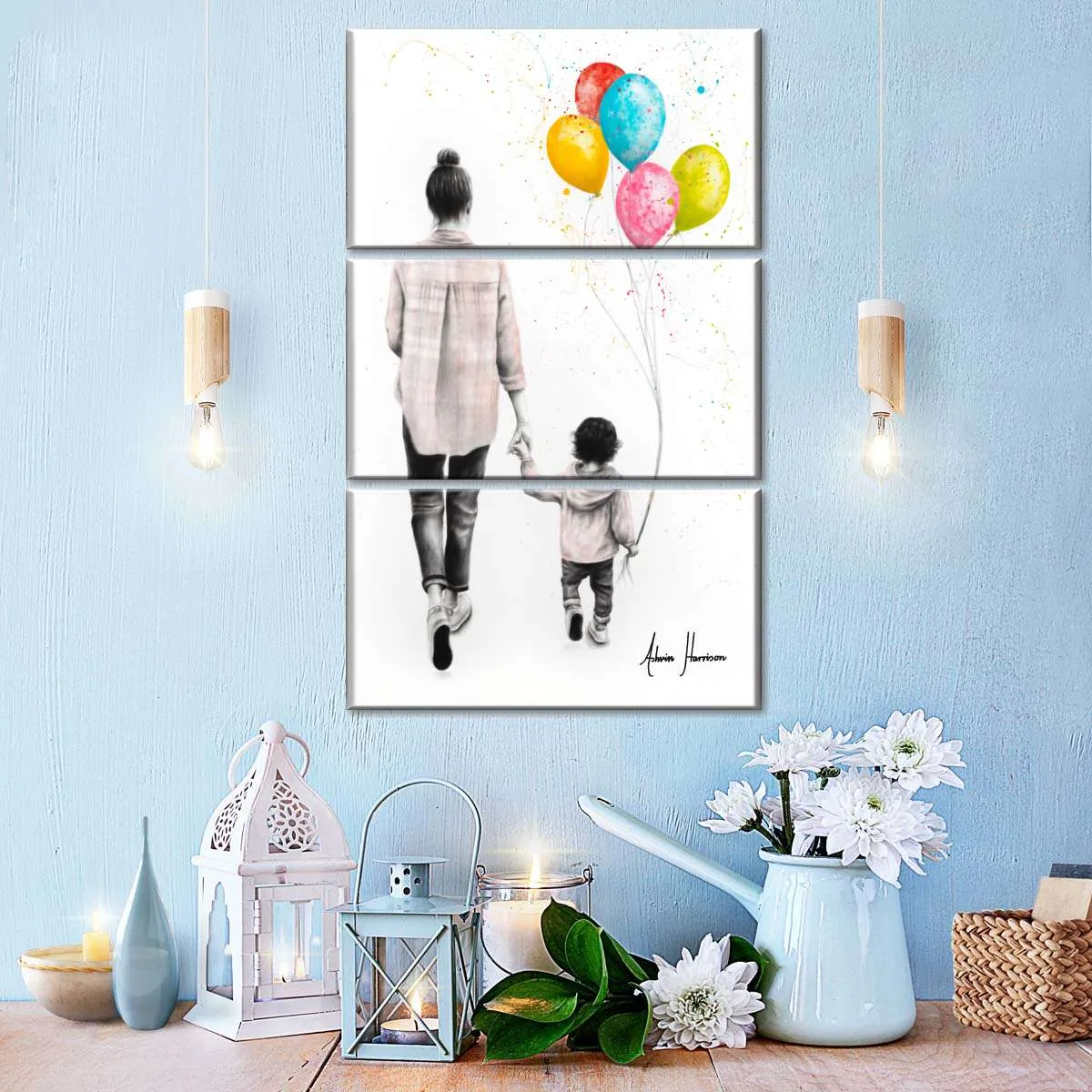 A Beautiful Day Together Wall Art