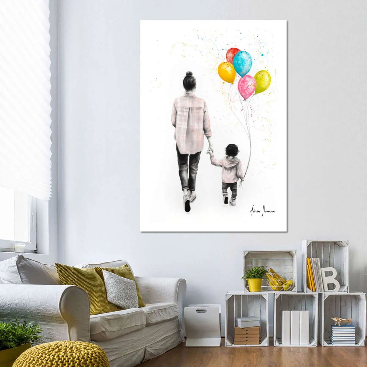 A Beautiful Day Together Wall Art