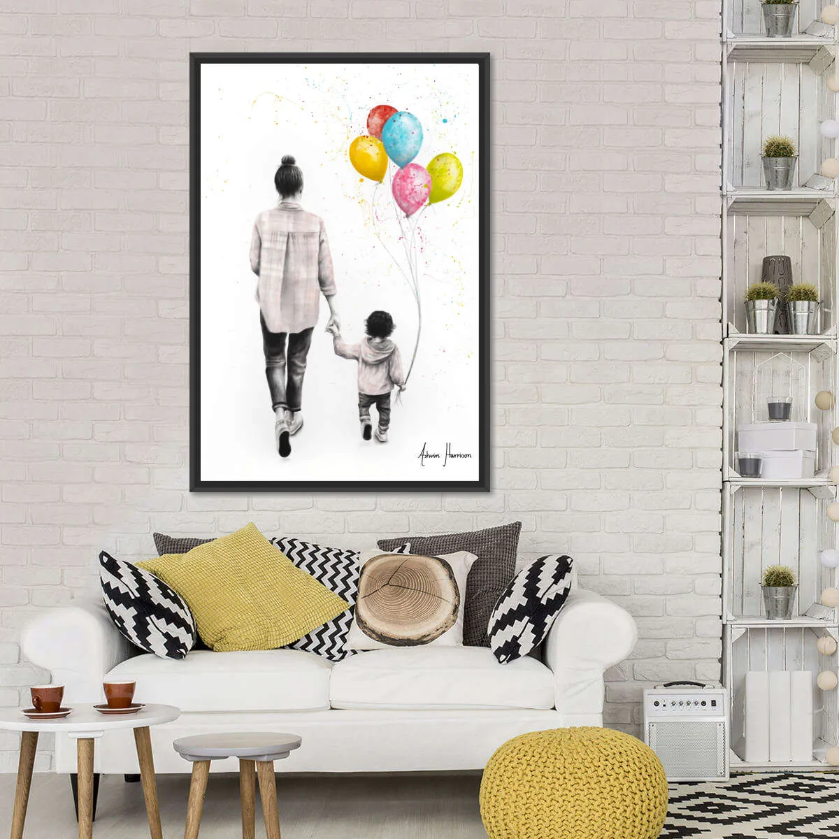 A Beautiful Day Together Wall Art