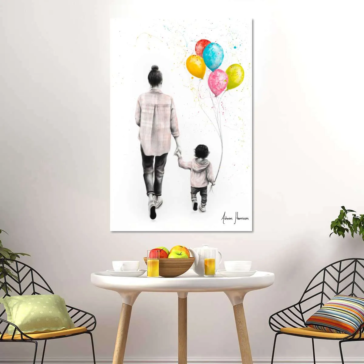 A Beautiful Day Together Wall Art