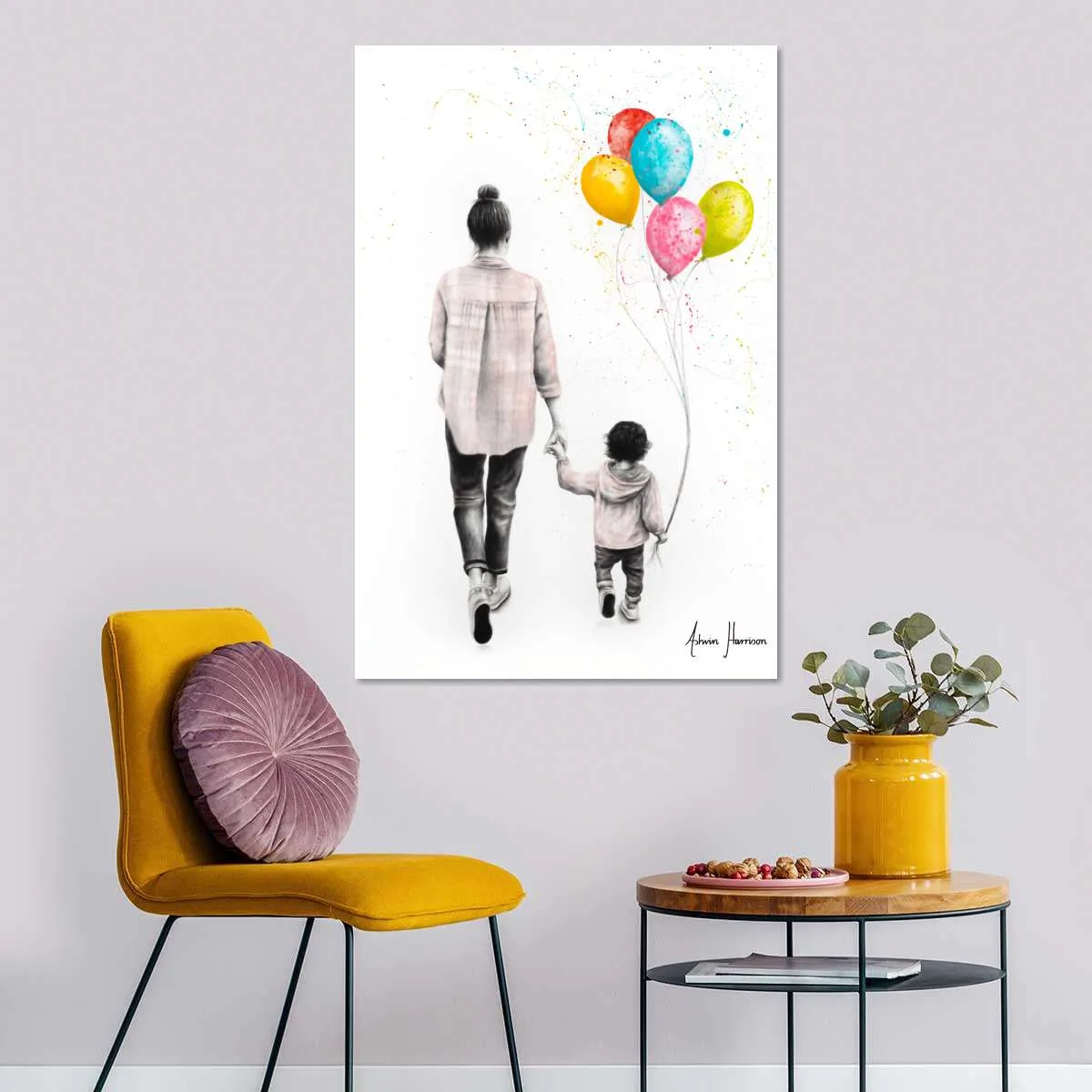 A Beautiful Day Together Wall Art