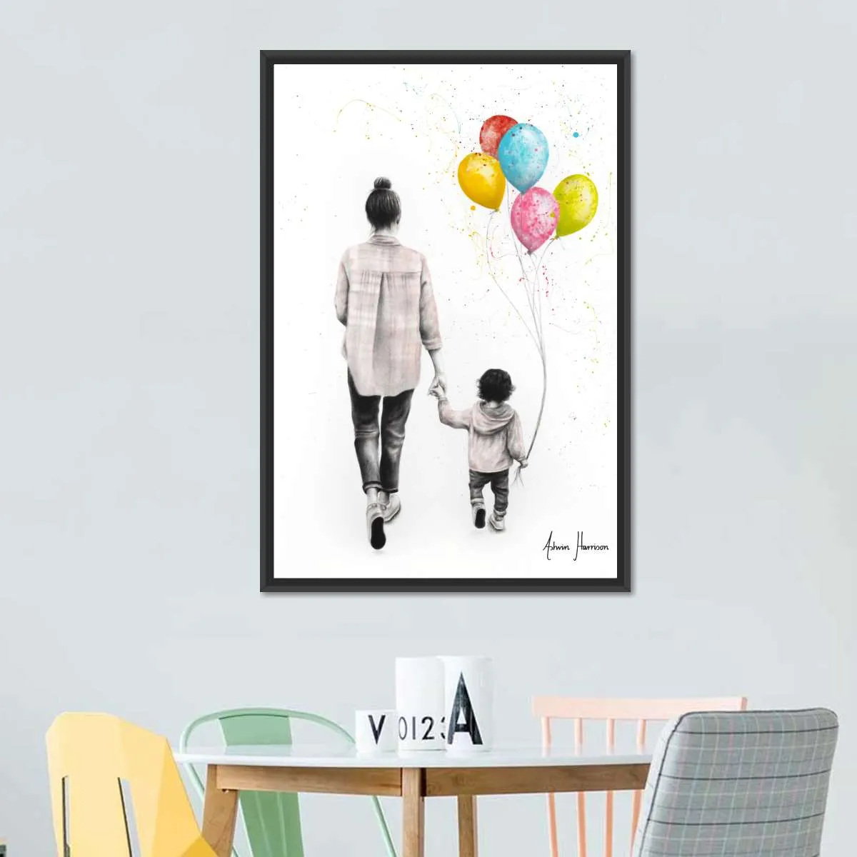 A Beautiful Day Together Wall Art