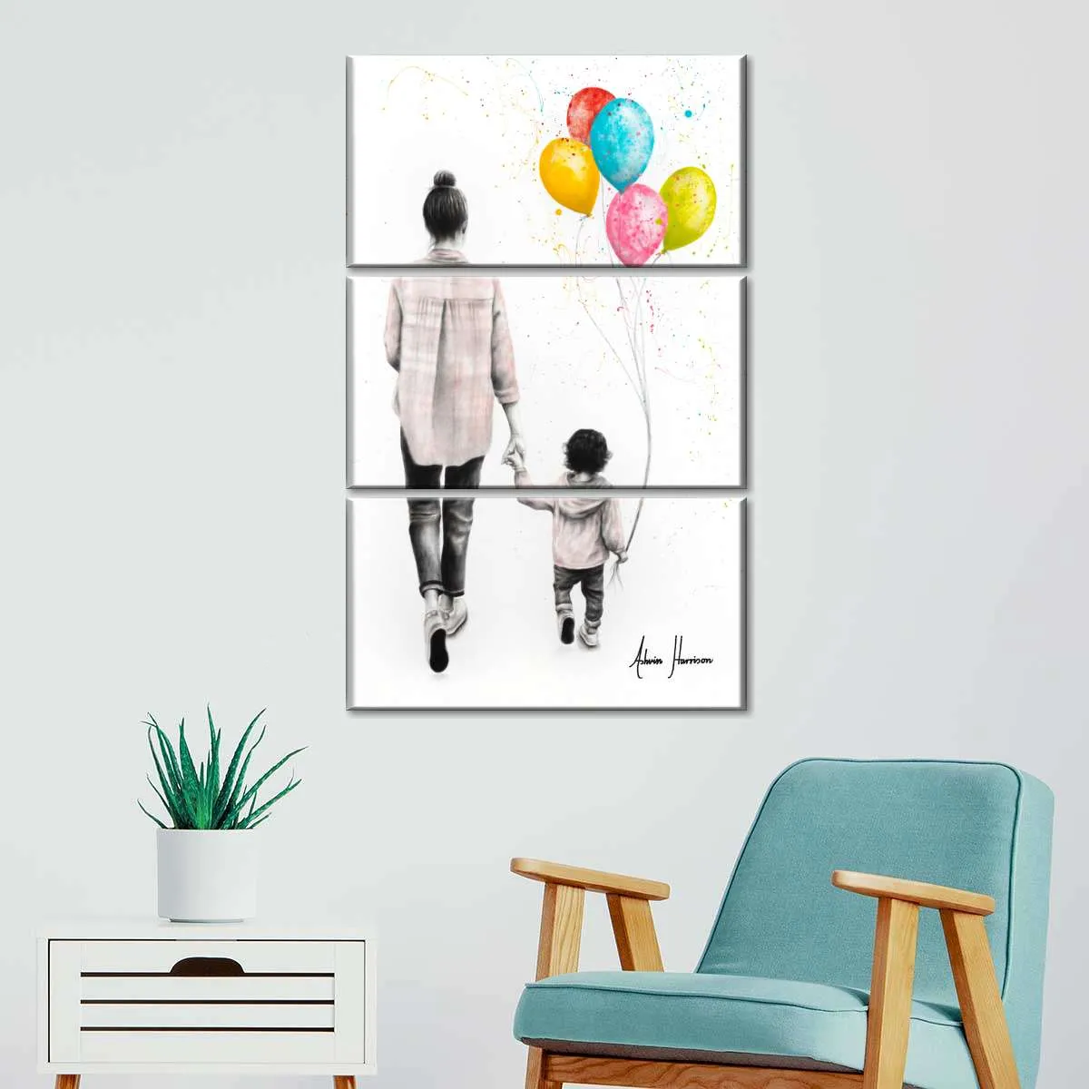 A Beautiful Day Together Wall Art