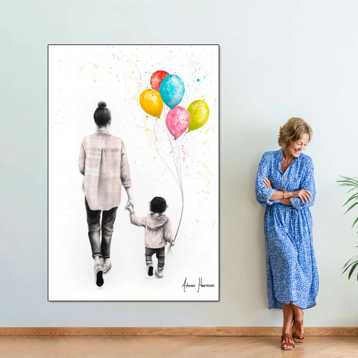 A Beautiful Day Together Wall Art