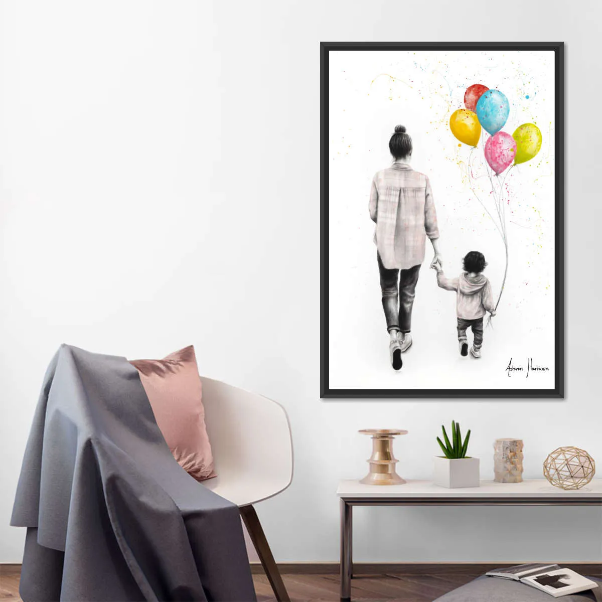 A Beautiful Day Together Wall Art