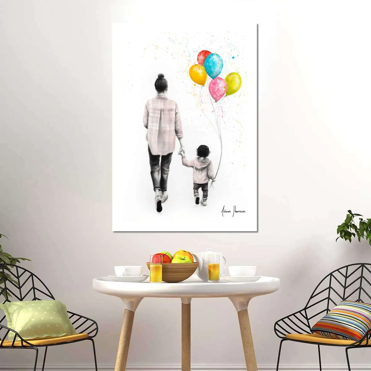 A Beautiful Day Together Wall Art