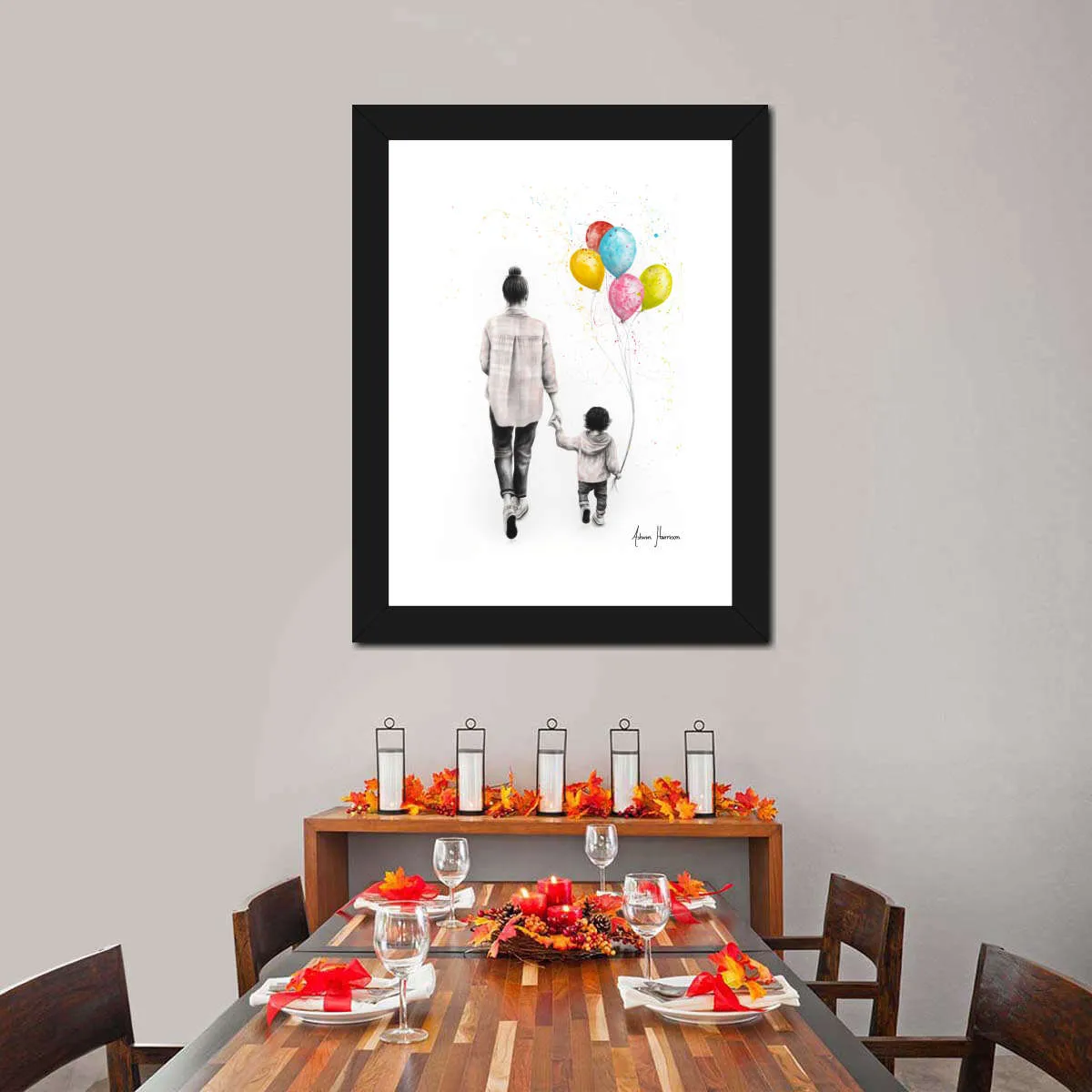 A Beautiful Day Together Wall Art