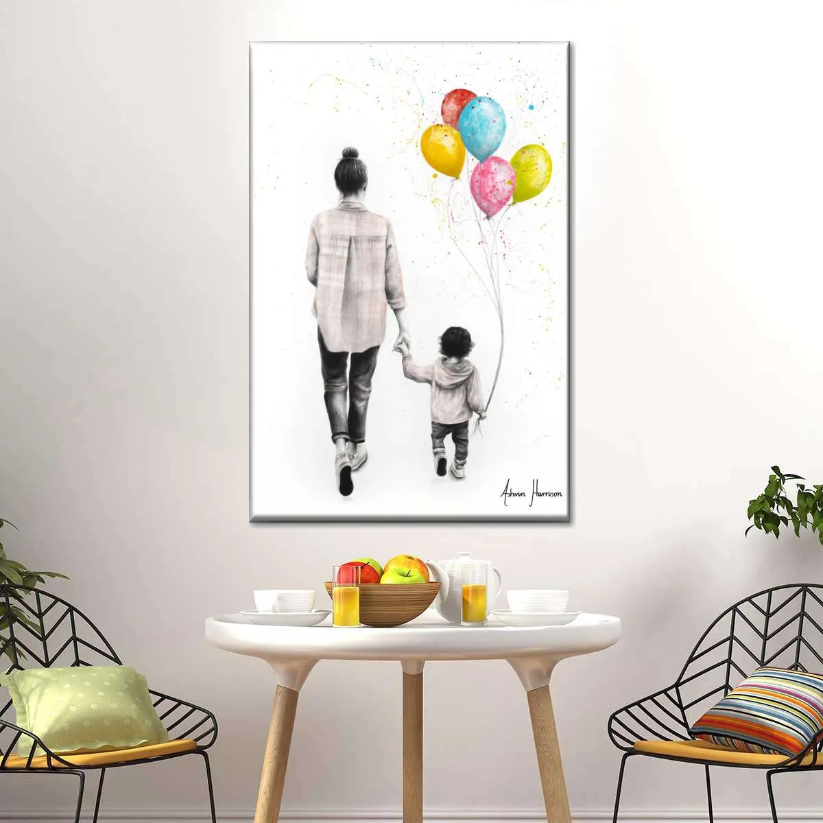 A Beautiful Day Together Wall Art