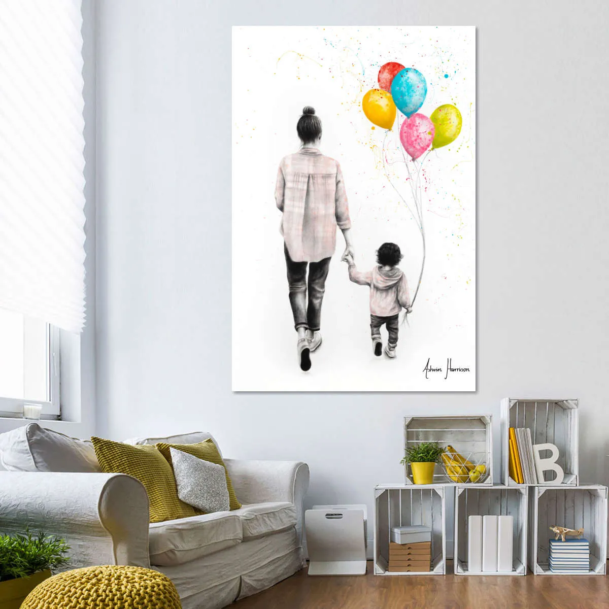 A Beautiful Day Together Wall Art