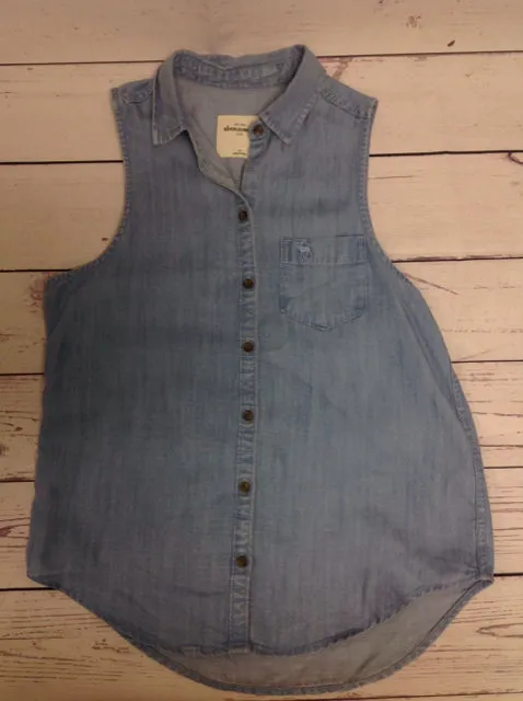 Abercrombie & Fitch Denim Top