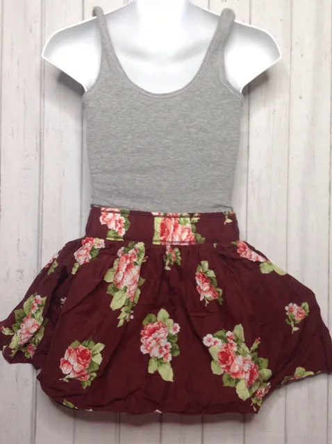 Abercrombie & Fitch GRAY & MAROON Dress