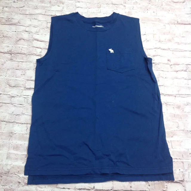 Abercrombie Kids Blue Logo Top