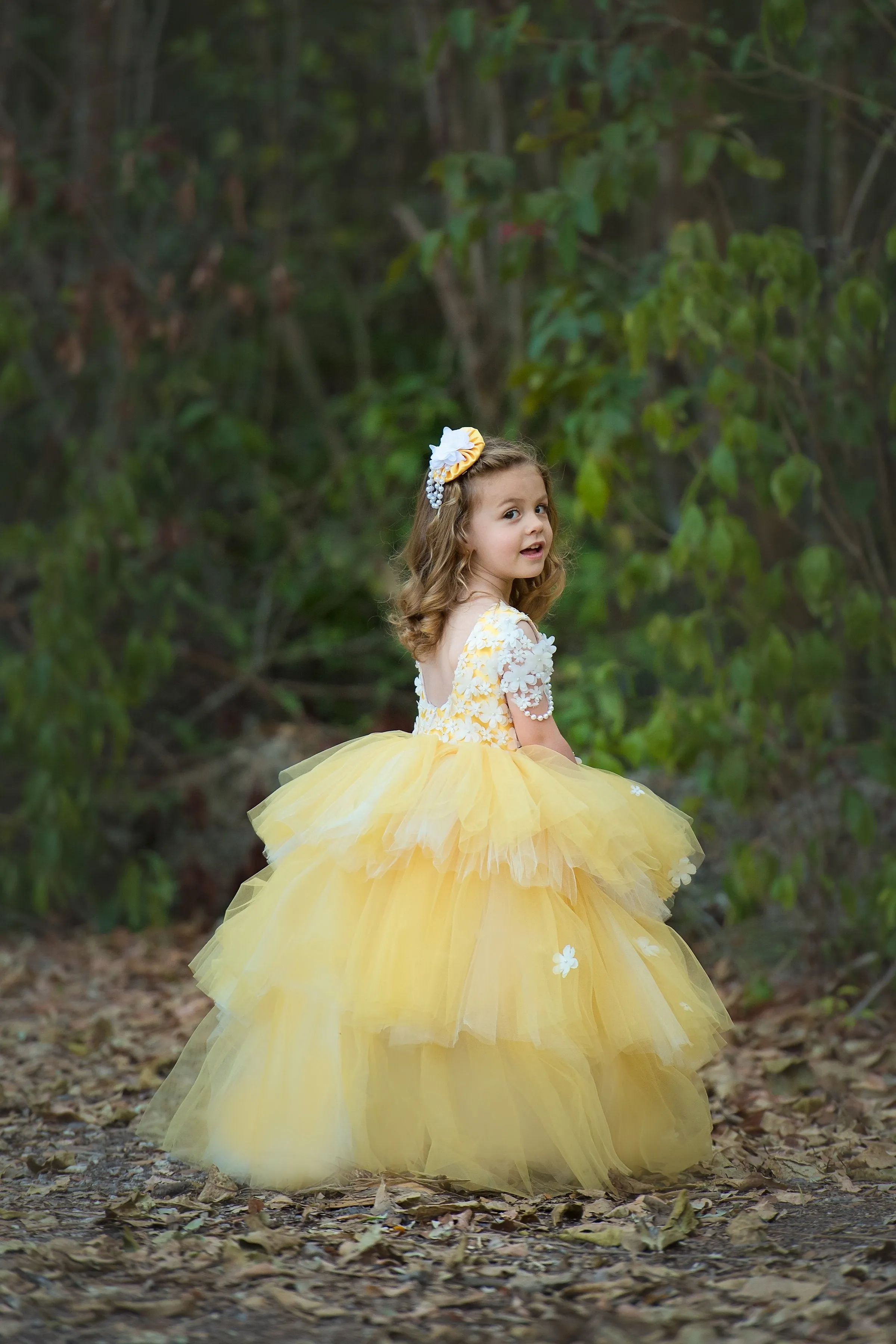 Abigail Dress Yellow