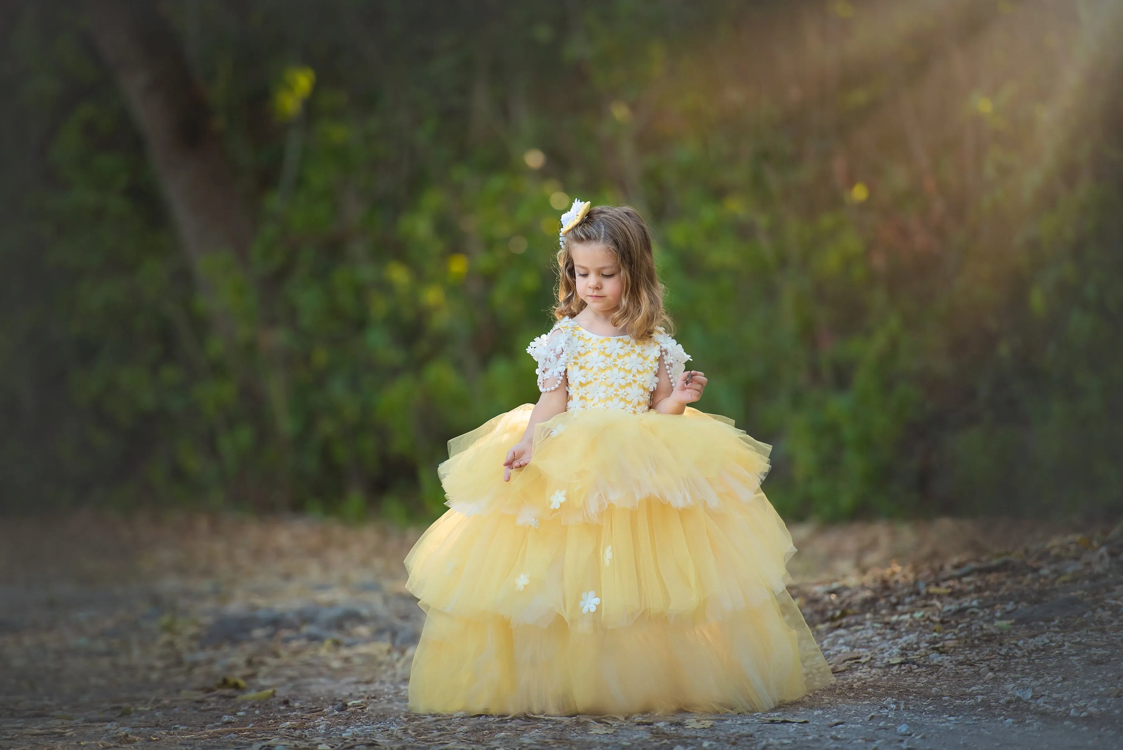 Abigail Dress Yellow