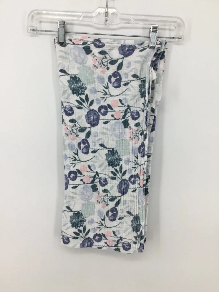 Aden & Anais Blue Floral Blanket