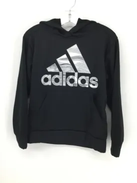 Adidas Child Size 8 Black Sweatshirt - girls