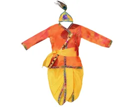 Ahhaaaa Cotton Handwork Kurta with Dhoti Pant for Boys