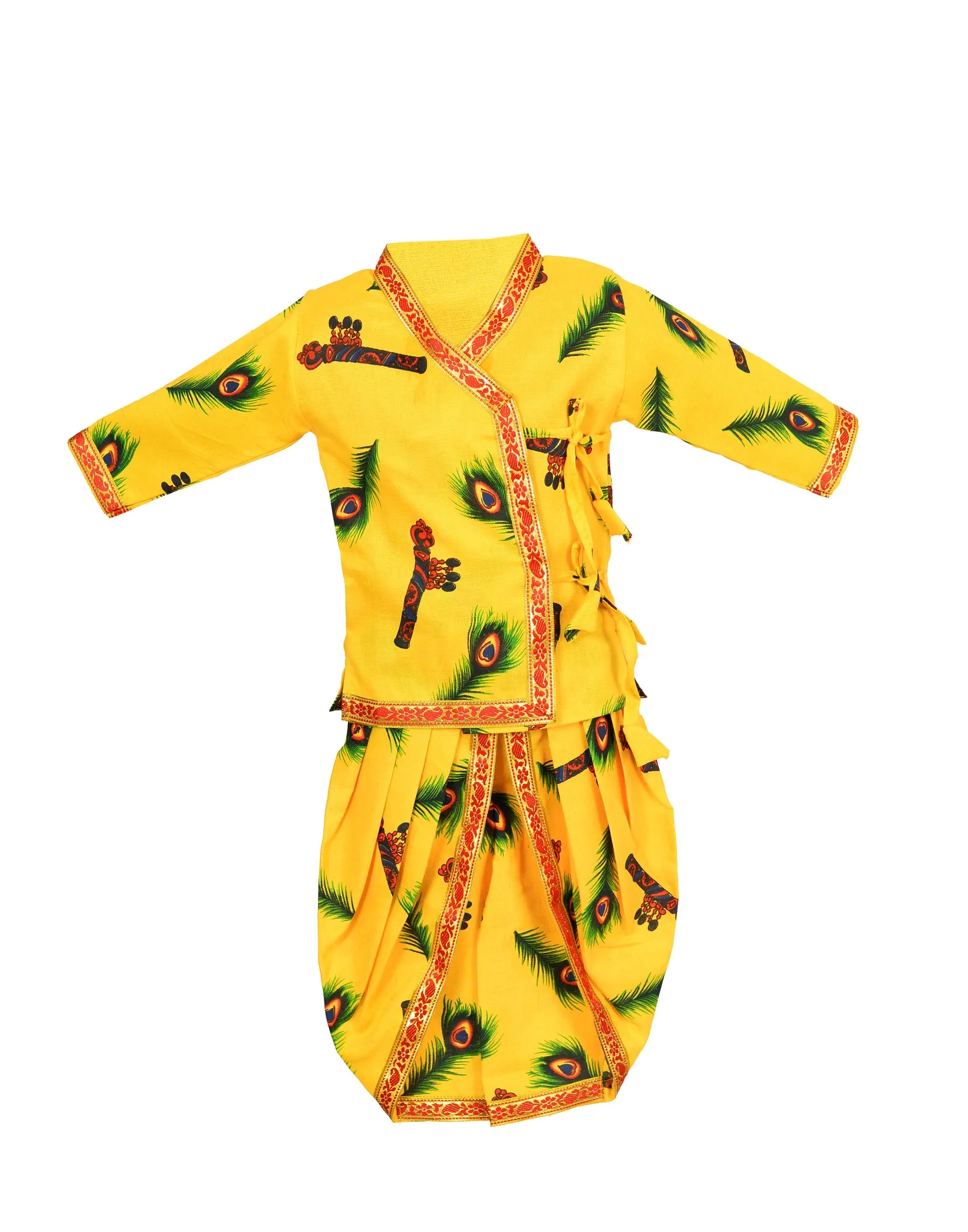 Ahhaaaa Kids Ethnic Cotton Kurta and Dhoti Pant Set for Boys