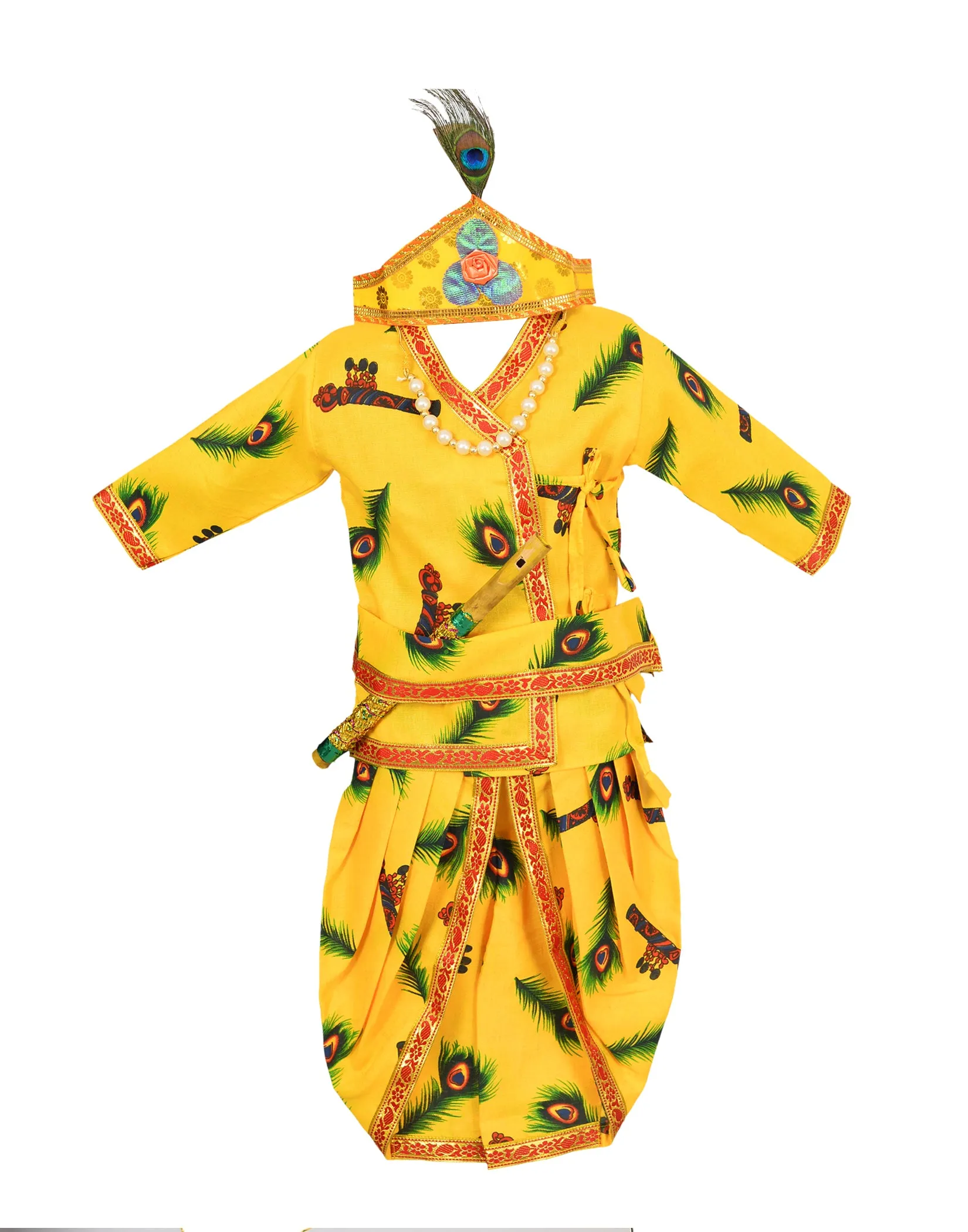 Ahhaaaa Kids Ethnic Cotton Kurta and Dhoti Pant Set for Boys