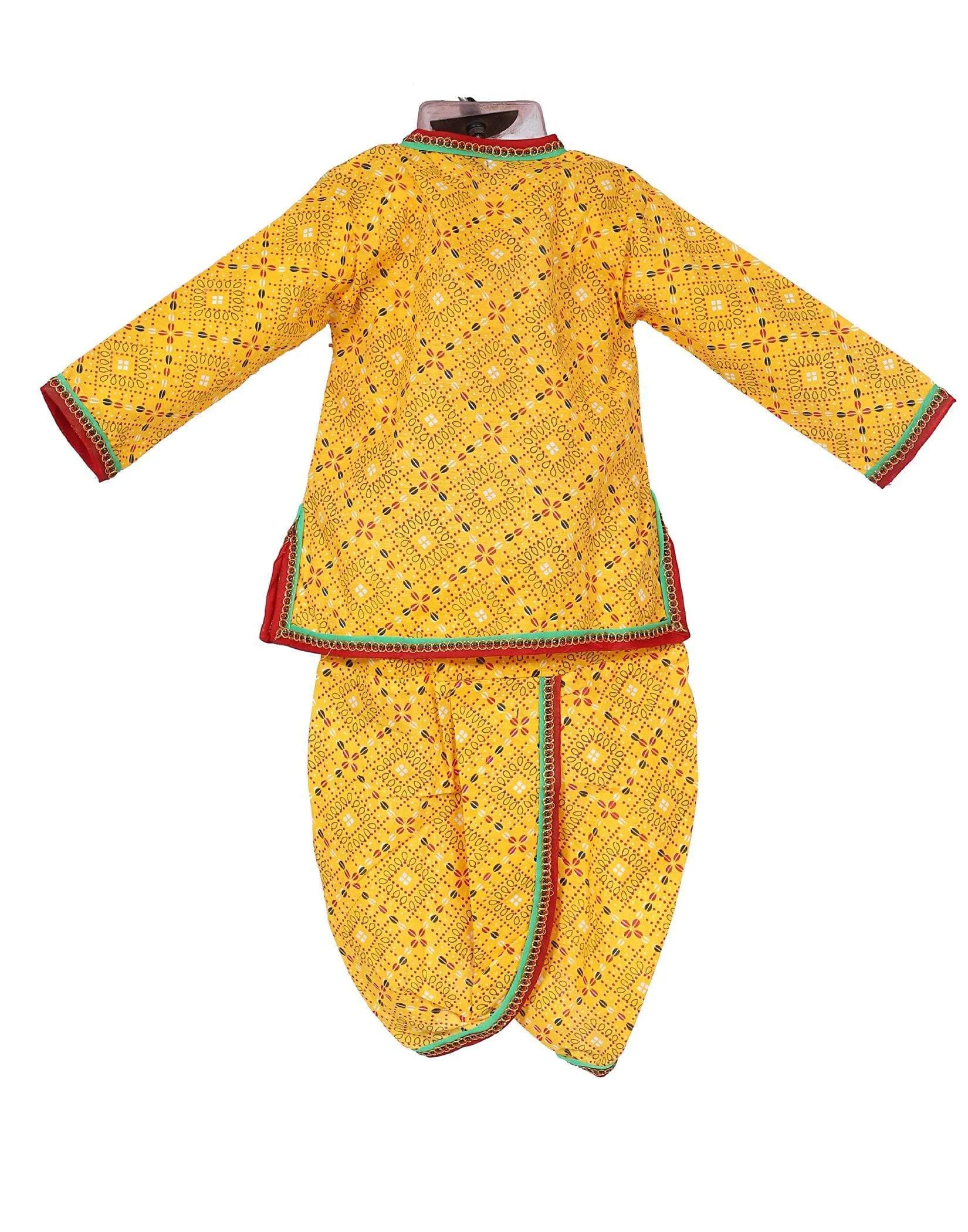 Ahhaaaa Kids Ethnic Krishna Dress Costume Wear For Boys