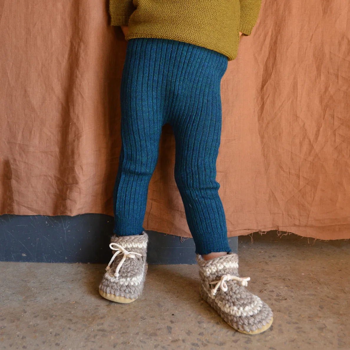 Alpaca Rib Knit Leggings (12m-3y) *Returning 2025