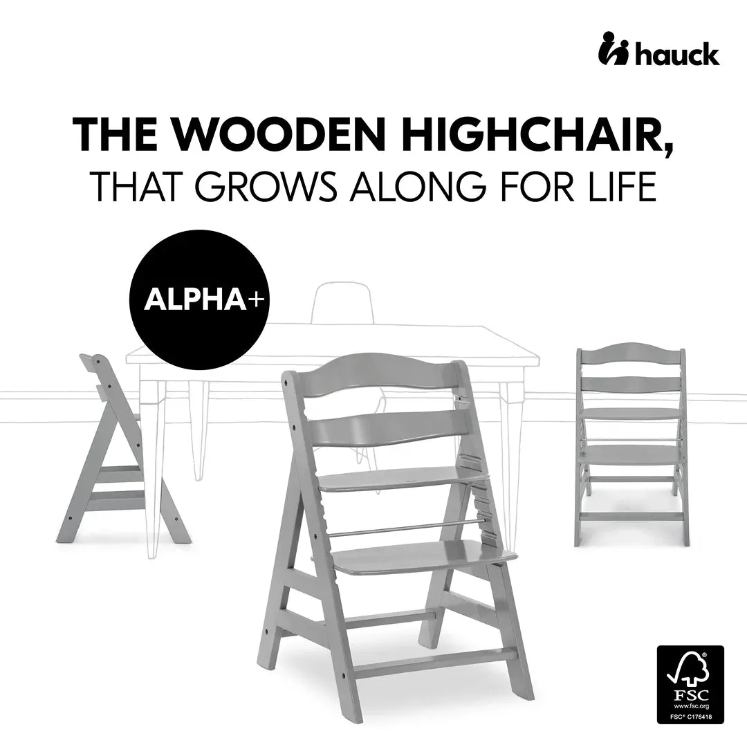 Alpha  Highchair - Grey