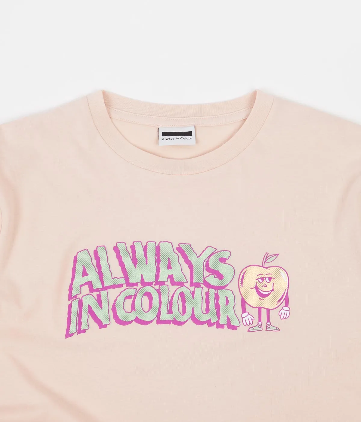 Always in Colour Apple Guy T-Shirt - Misty Pink