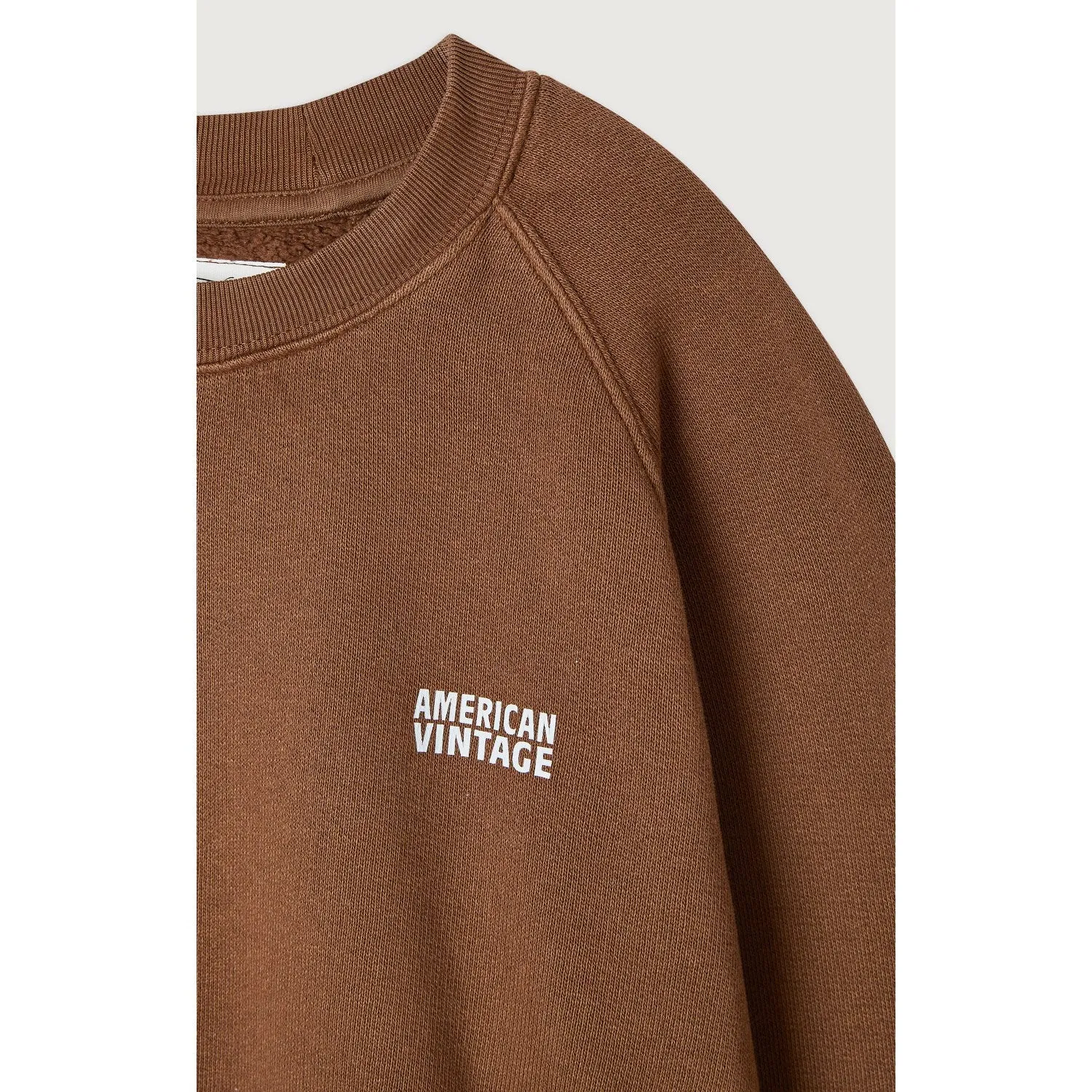 American Vintage Marron Glace Vintage Izubird Sweatshirt