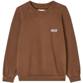 American Vintage Marron Glace Vintage Izubird Sweatshirt