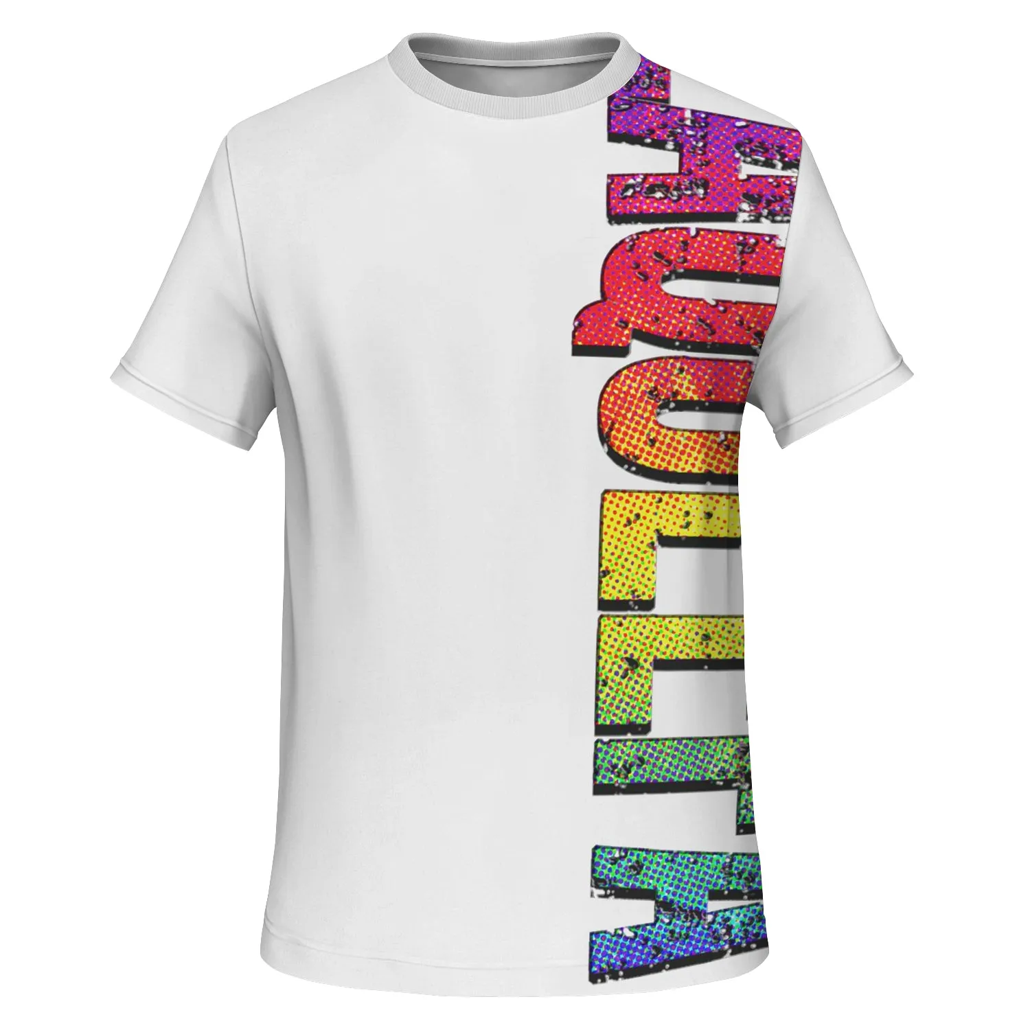 Amy LaQueefa rainbow/white PREMIUM t-shirt