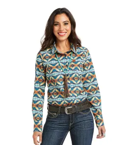 Ariat Women's Pendleton Night Dance Team Kirby Stretch Western Shirt 10037698