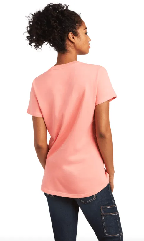 Ariat Women's Rebar Summer Melon Tee 10039432